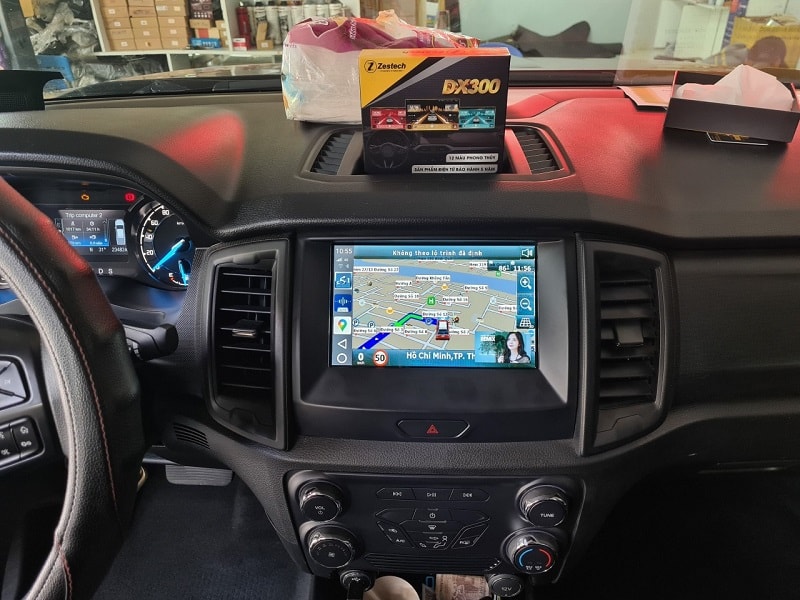 Android Box Zestech Cho Ford Ranger Raptor Tại Trường Thọ, Thủ Đức Cũ