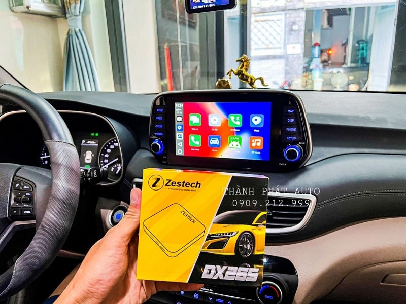 Android Box Zestech cho Hyundai Tucson Tại Thành Phát Auto