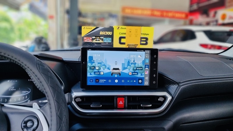 Lắp đặt Android Box Zestech cho Toyota Raize 