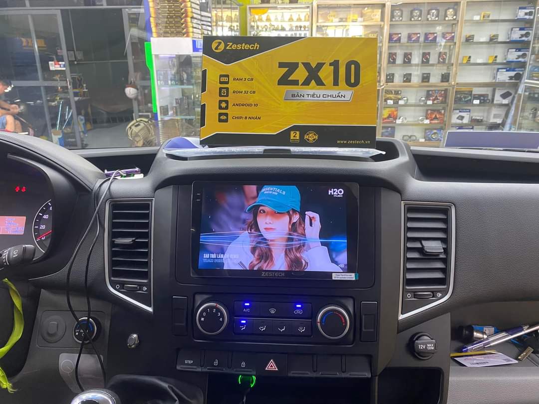 Zetech ZX10 Tiêu Chuẩn trên Xe Hyundai Solati