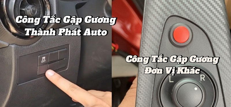 Độ Gương Điện Mazda 2