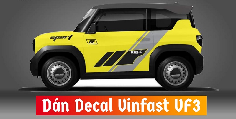 Dán Decal Vinfast VF3