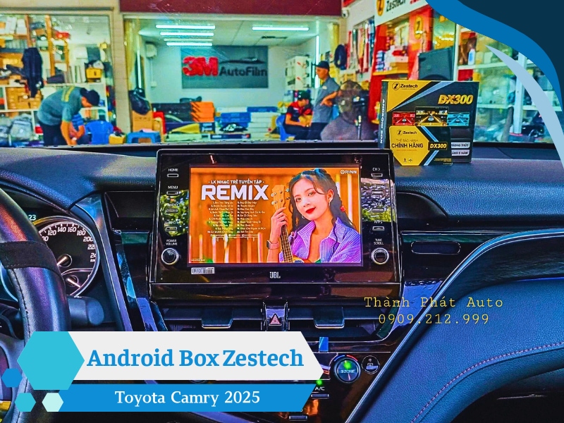 Android Box Cho Toyota Camry 2025 Youtube