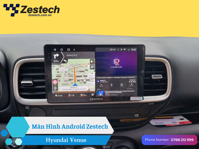 Màn Hình Android Hyundai Venue (2)
