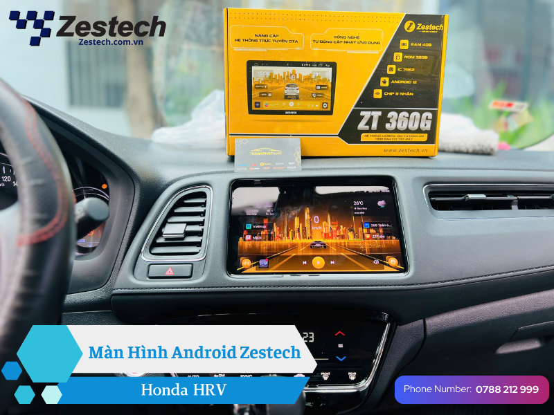 Màn Hình Android Zestech 360G Honda 