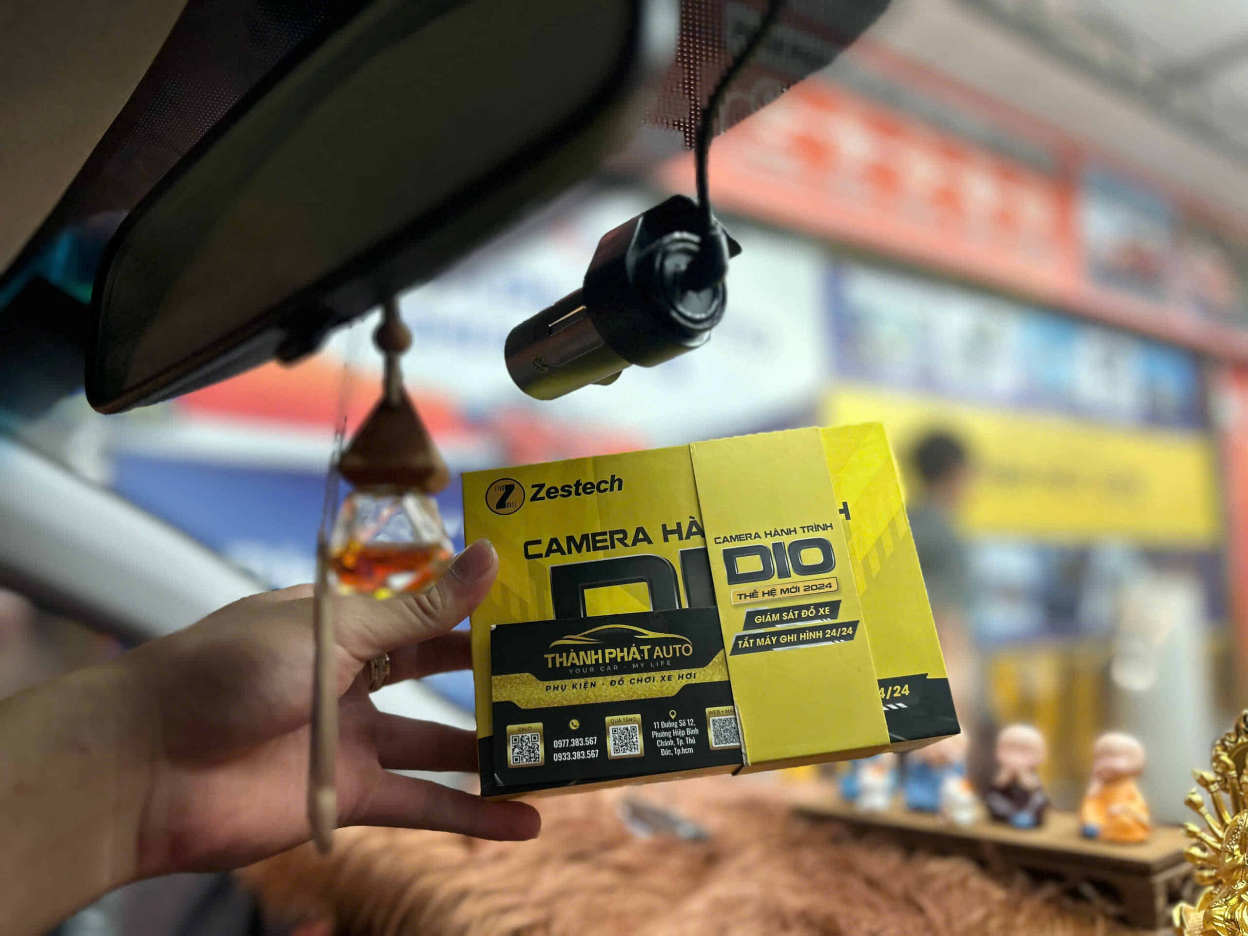 Lắp Camera Hành Trình Ô Tô Zestech