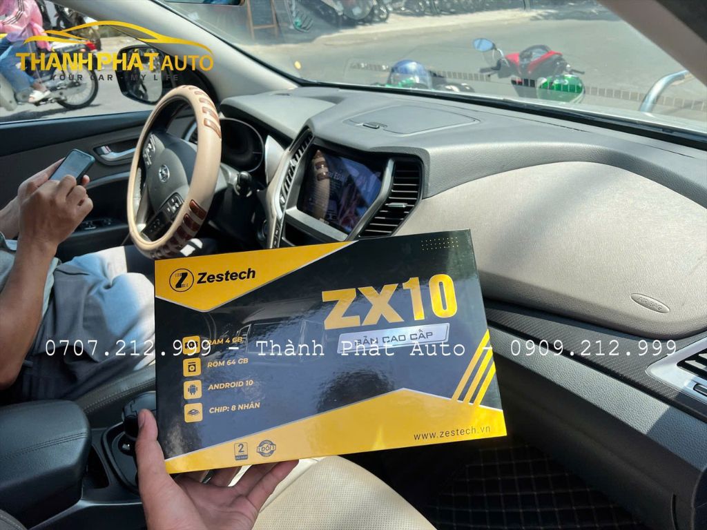 Báo Giá Màn Hình Android Cho Xe Hyundai Santafe