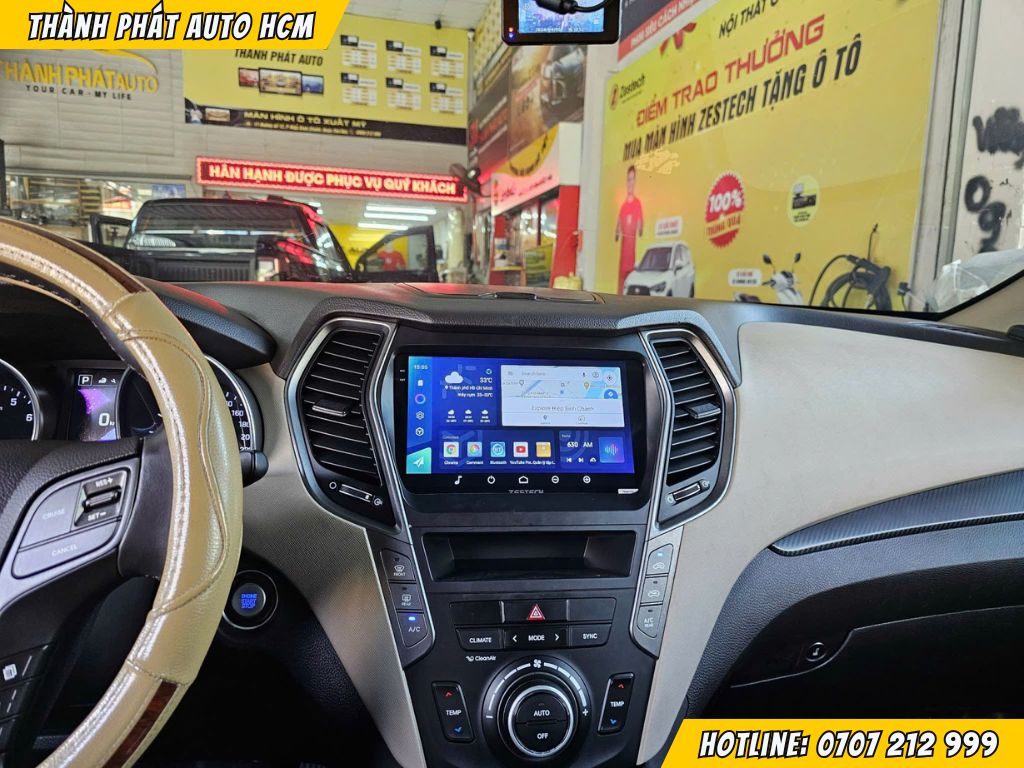 Báo Giá Màn Hình Android Cho Xe Hyundai Santafe