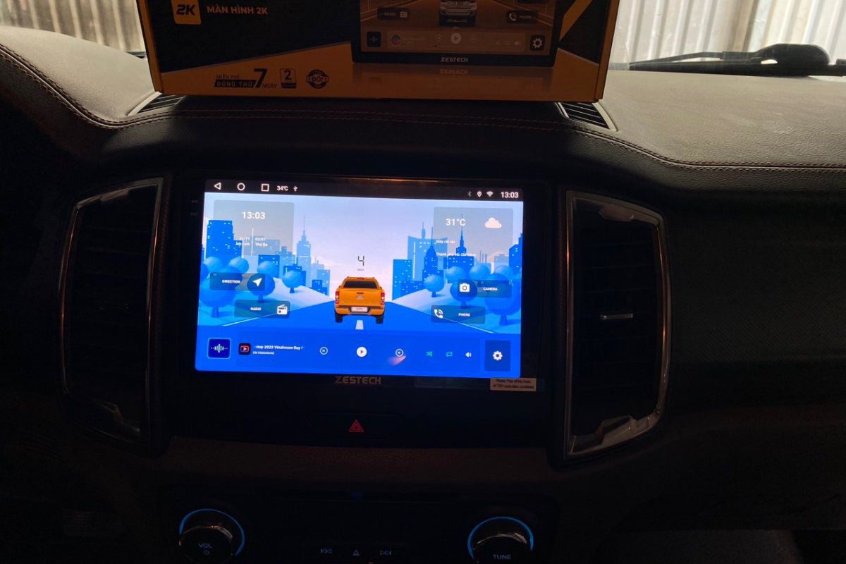 Bảng Giá Màn Hình Android Cho Xe Ford Territory