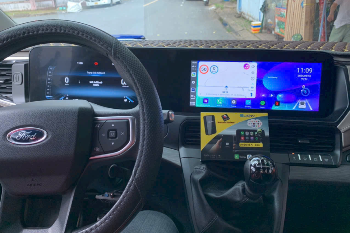 Báo Giá Android Box Cho Xe Ford Transit