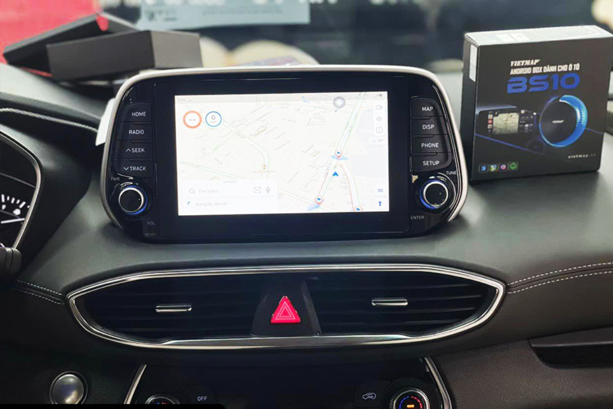 Báo Giá Android Box Cho Xe Hyundai Santafe