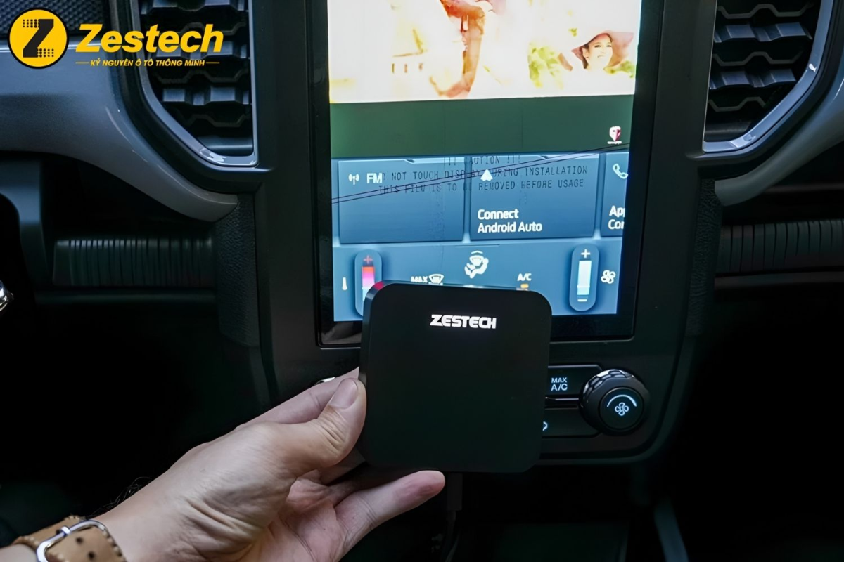 Lắp Đặt Android Box Cho Ford Ranger
