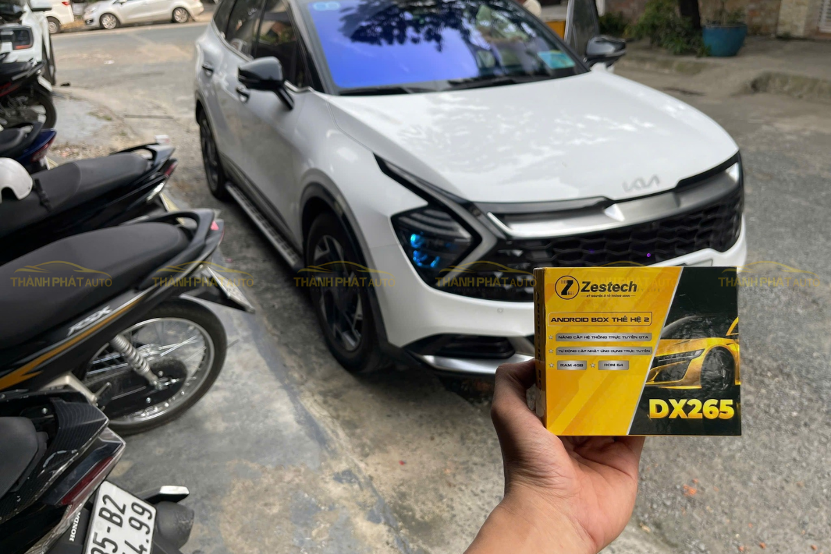 Lắp Đặt Android Box Cho Xe Kia Sportage
