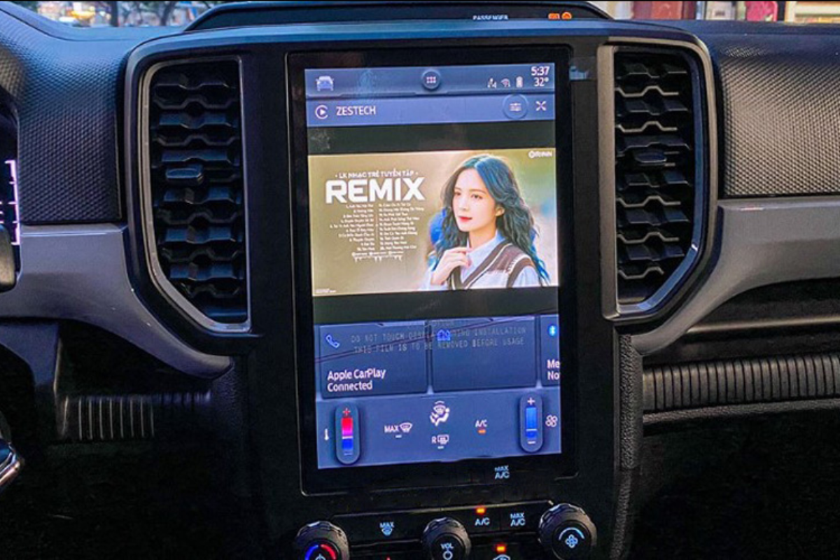 Lắp Màn Hình Android Cho Xe Ford Everest Tận Nơi