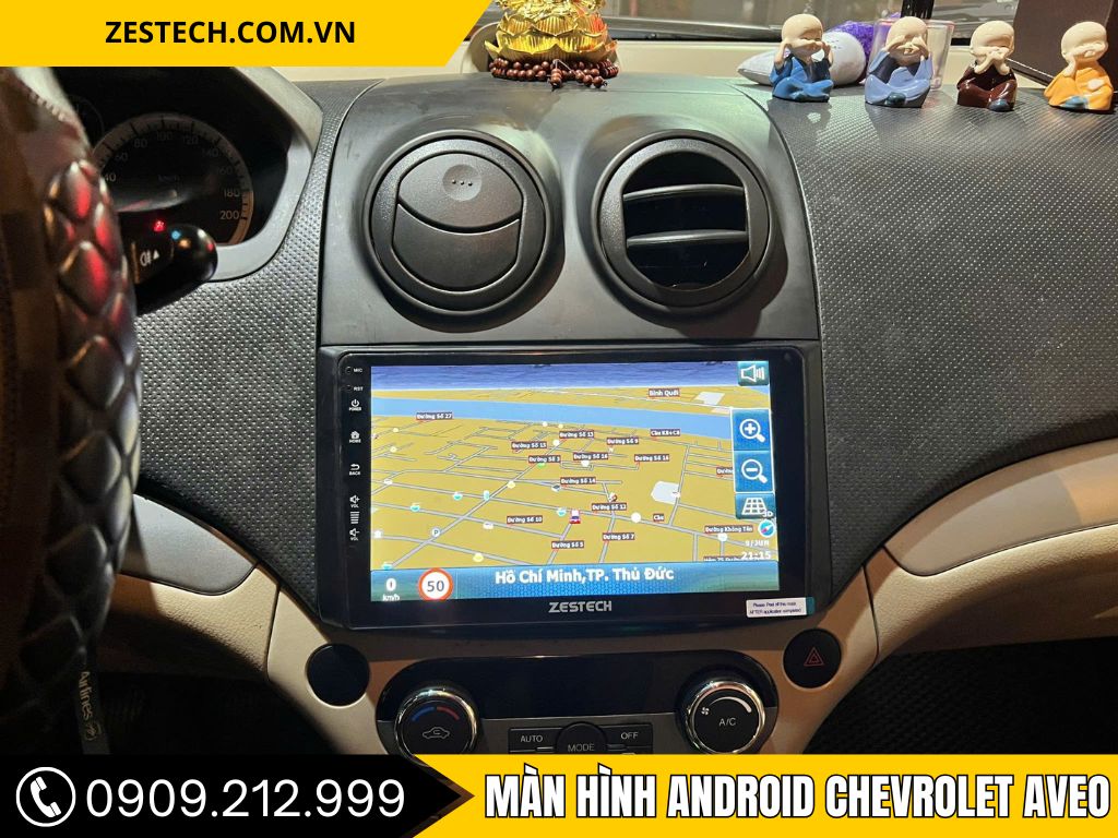 Hình Ảnh Màn Hình Android Chevrolet Aveo