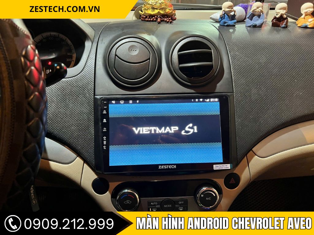Hình Ảnh Màn Hình Android Cho Xe Chevrolet Aveo