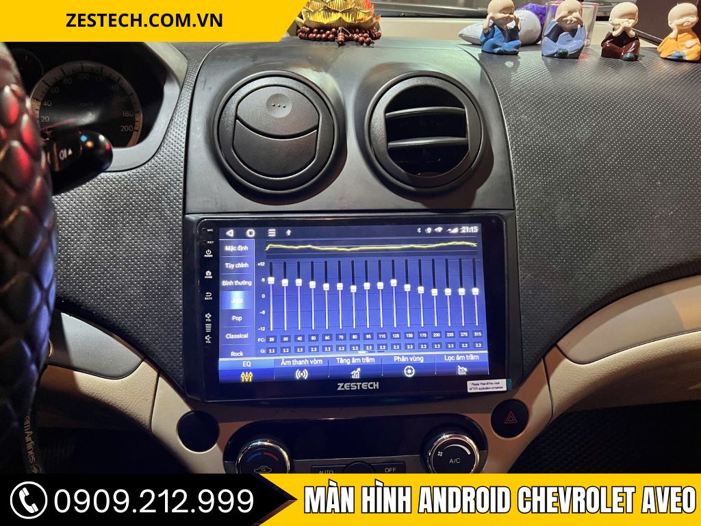 Hình Ảnh Màn Hình Android Cho Xe Chevrolet Aveo