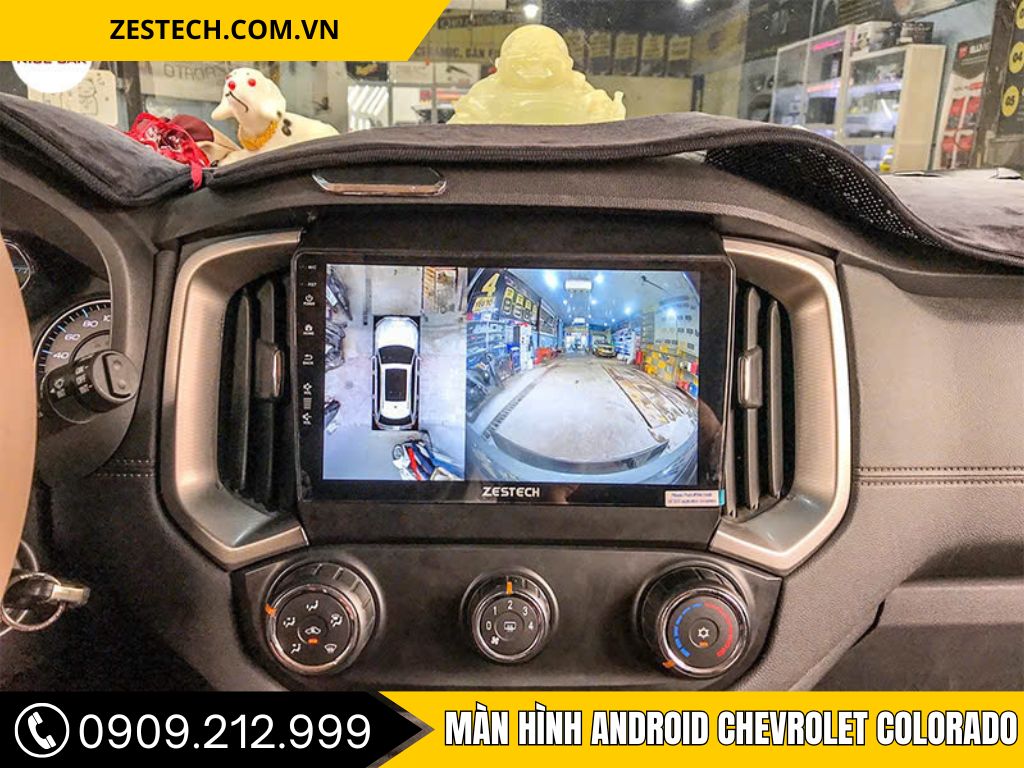Hình Ảnh Màn Hình Android Cho Xe Chevrolet Colorado