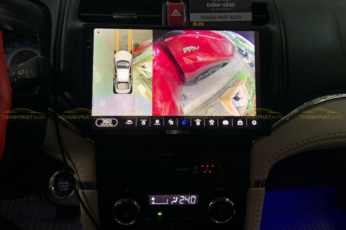 Báo Giá Màn Hình Android Cho Xe Toyota Rush
