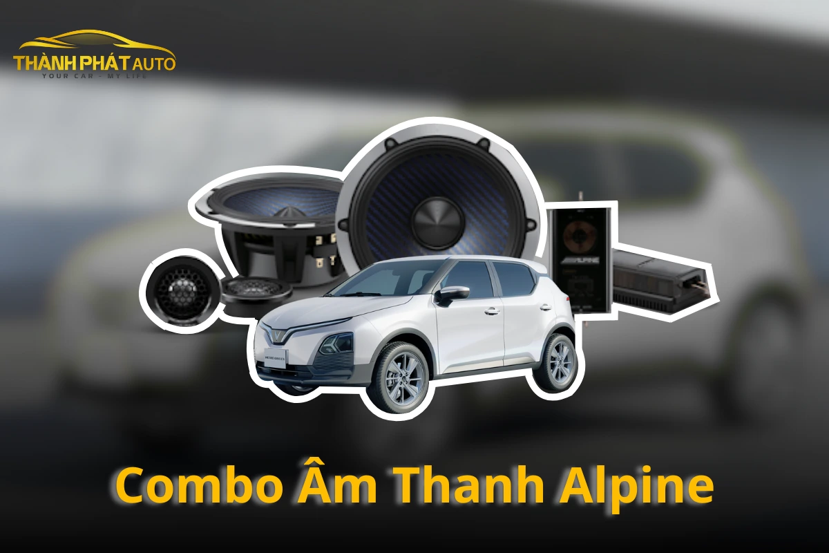 Độ Combo Âm Thanh Alpine Cho Xe VinFast Herio Green