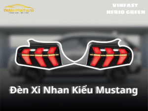 Độ Đèn Xi Nhan Kiểu Mustang Cho VinFast Nerio Green