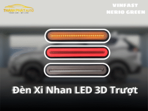 Độ Đèn Xi Nhan LED 3D Trượt Cho VinFast Nerio Green
