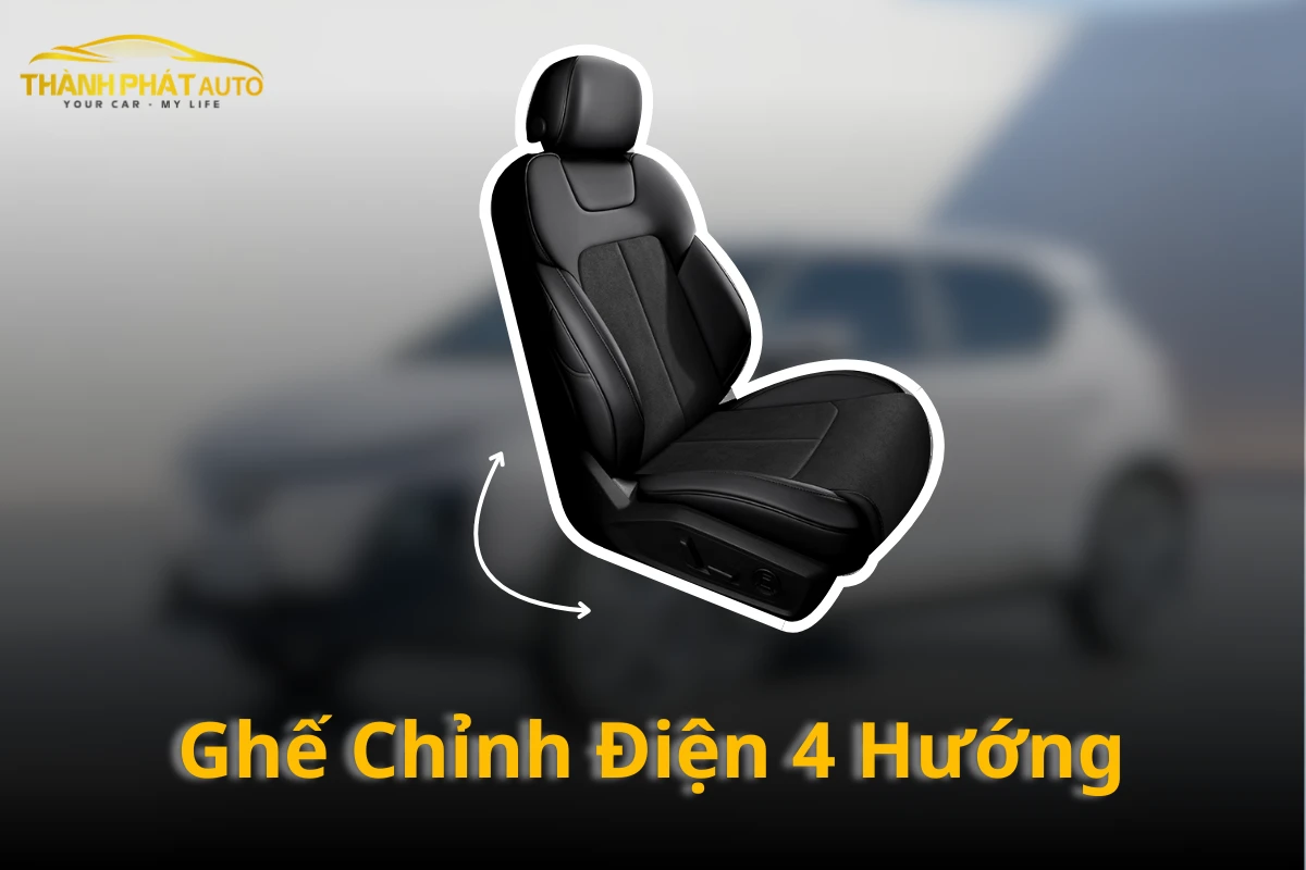 Độ Ghế Chỉnh Điện 4 Hướng Xe VinFast Herio Green