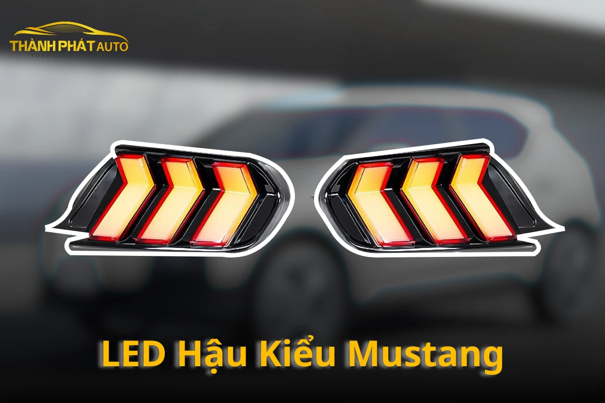 Độ LED Hậu Kiểu Mustang Cho VinFast Herio Green