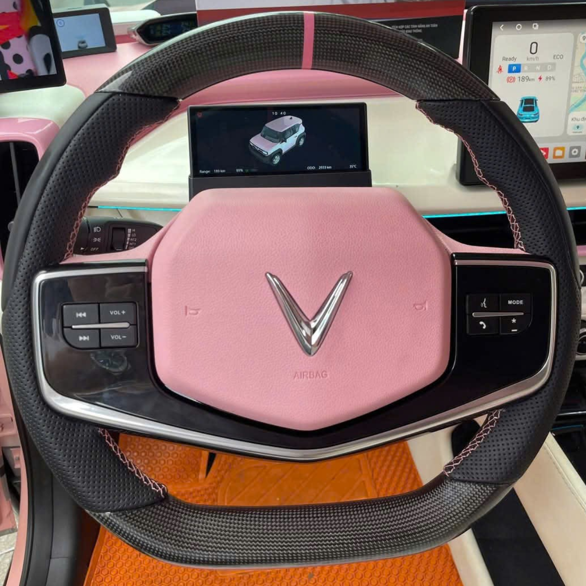 Độ Phím Vô Lăng VinFast VF3 Tận Nơi