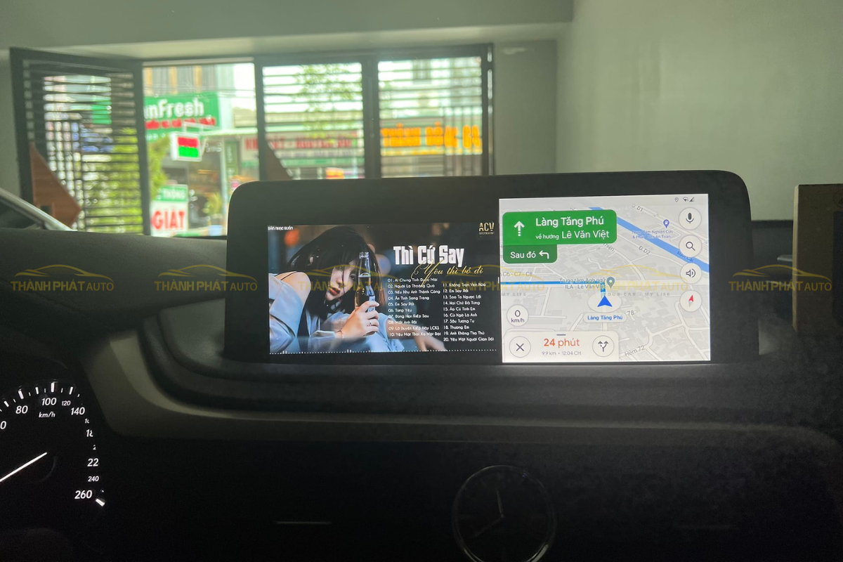 Lắp Android Box Cho Xe Lexus LS Nhanh Chóng