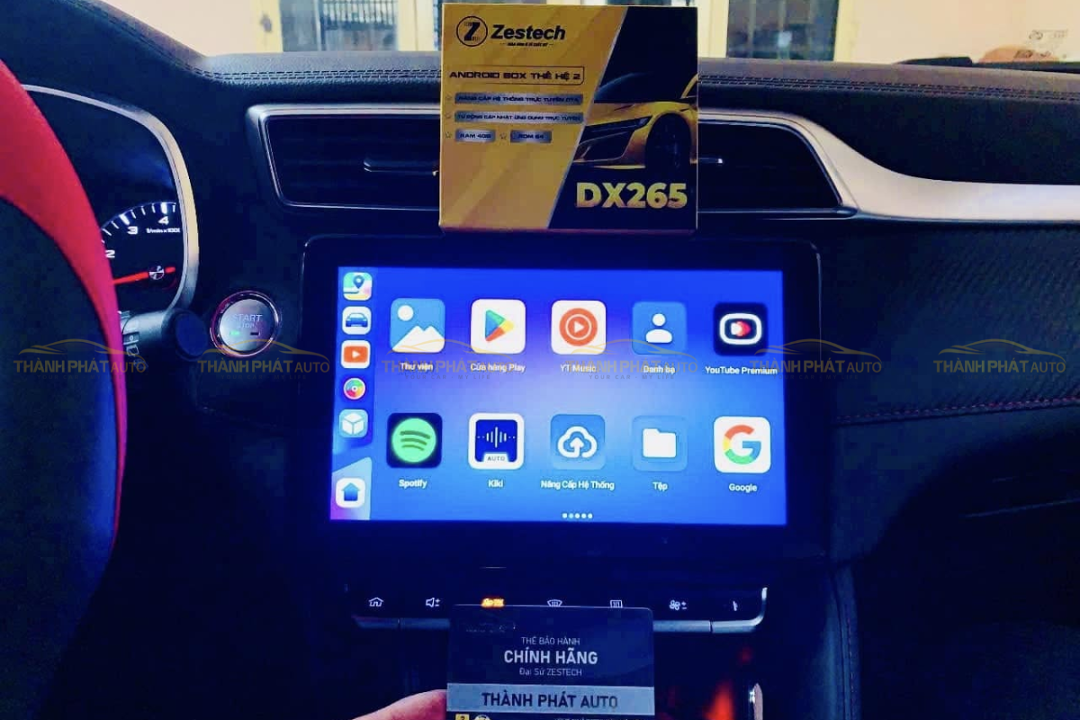 Lắp Android Box Cho Xe MG ZS Tận Nơi Tại TPHCM