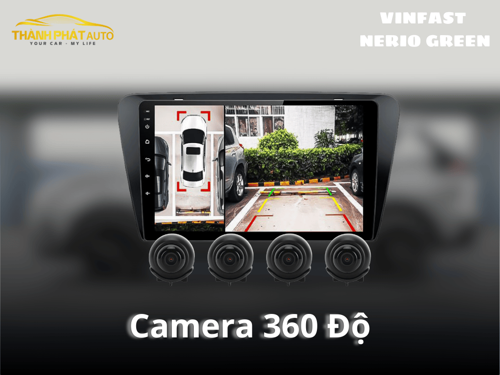 Lắp Camera 360 Độ Cho Xe VinFast Nerio Green