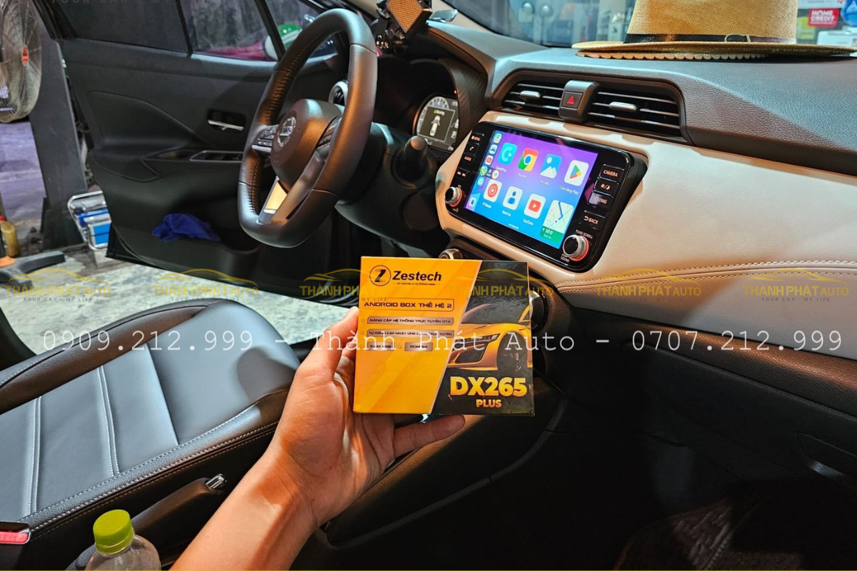 Lắp Đặt Android Box Cho Xe Nissan Almera Tại TPHCM