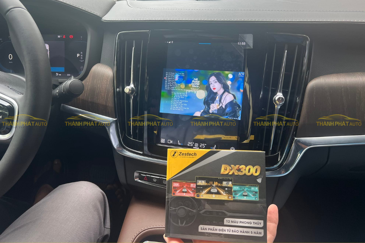 Lắp Đặt Android Box Cho Xe Volvo S90 Tận Nơi Tại TPHCM