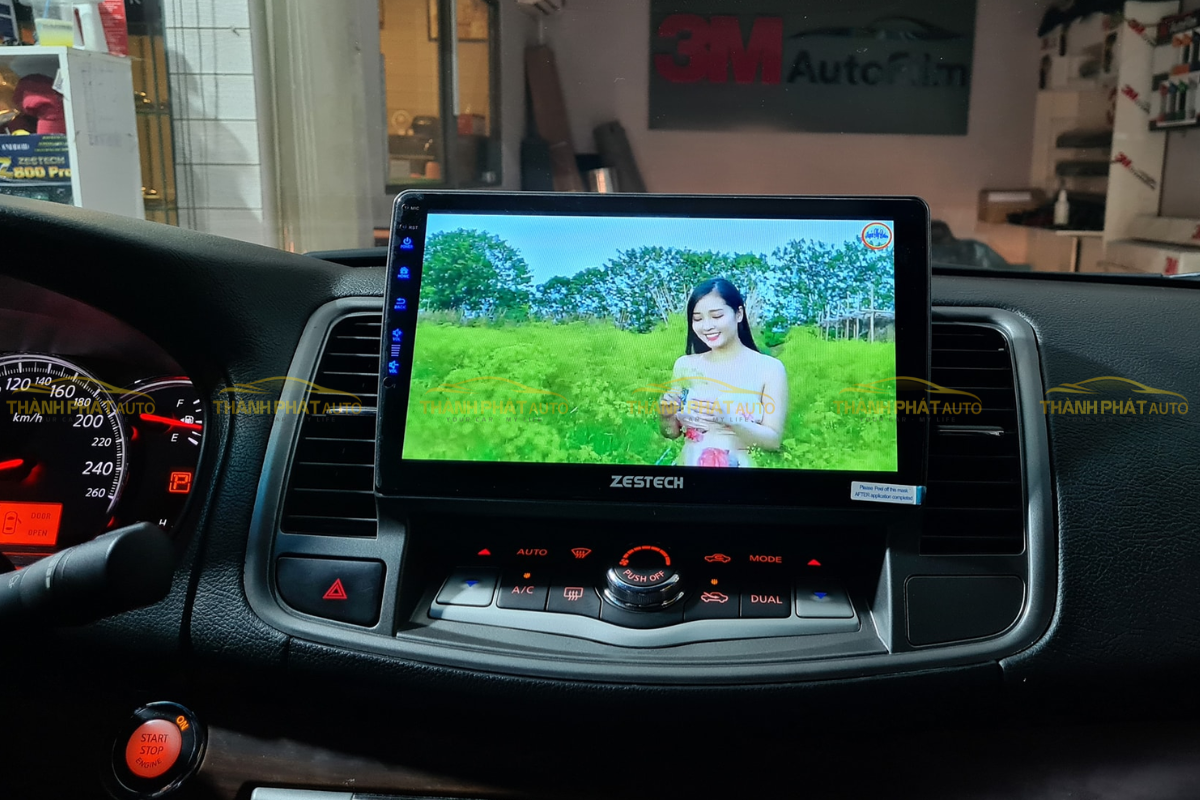 Lắp Đặt Màn Hình Android Cho Xe Nissan Teana Tận Nơi