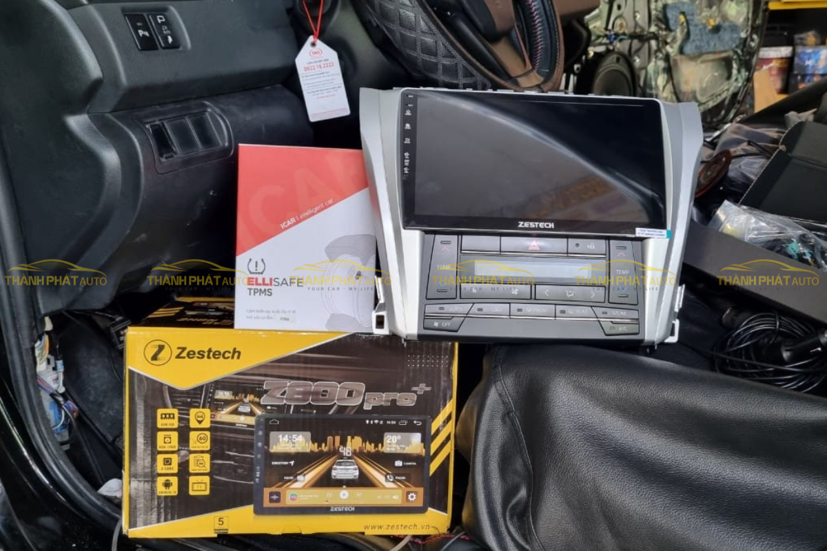 Lắp Đặt Màn Hình Android Cho Xe Nissan Terra Chuyên Nghiệp