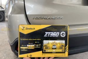 Lắp Đặt Màn Hình Android Cho Xe Toyota Highlander