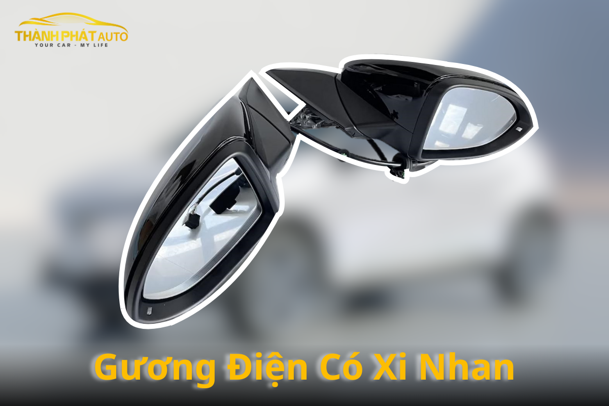 Lắp Gương Điện Có Xi Nhan Cho Xe VinFast Herio Green