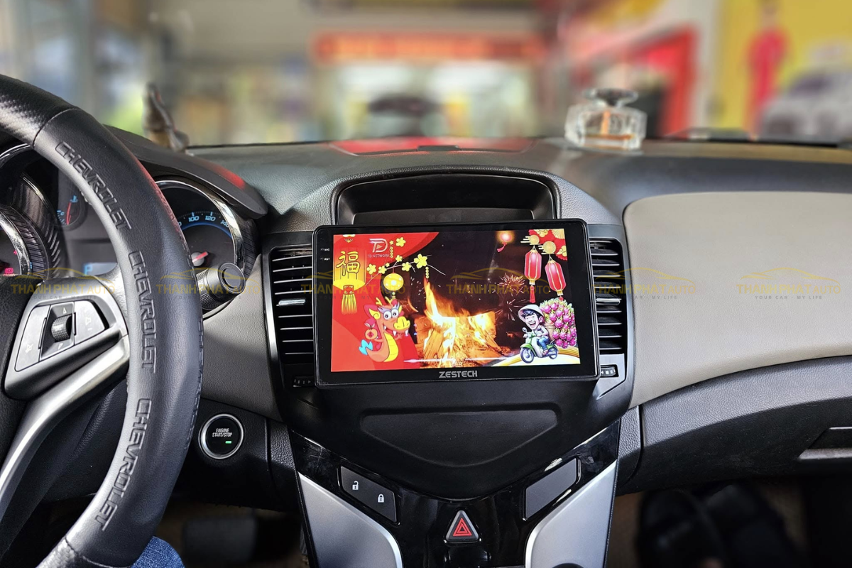 Lắp Màn Hình Android Cho Xe Chevrolet Colorado