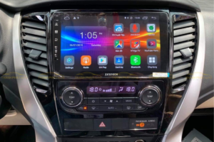 Lắp Màn Hình Android Cho Xe Mitsubishi Pajero Sport