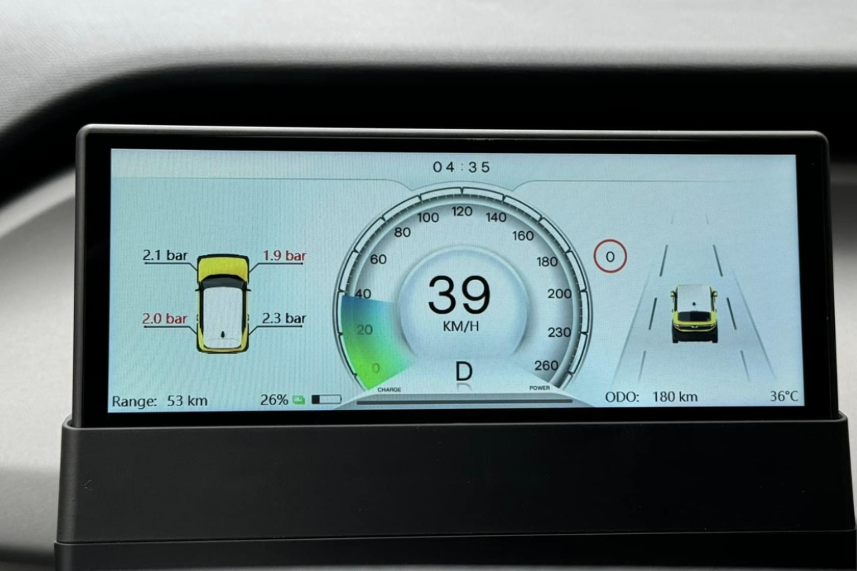 Lắp Màn Hình ODO Cho Xe VinFast Minio Green