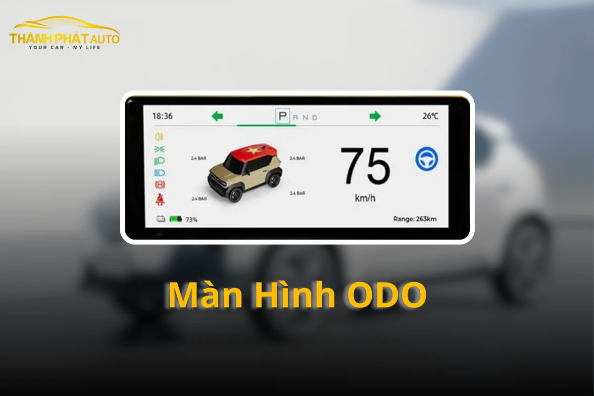 Lắp Màn Hình ODO Cho Xe VinFast Herio Green