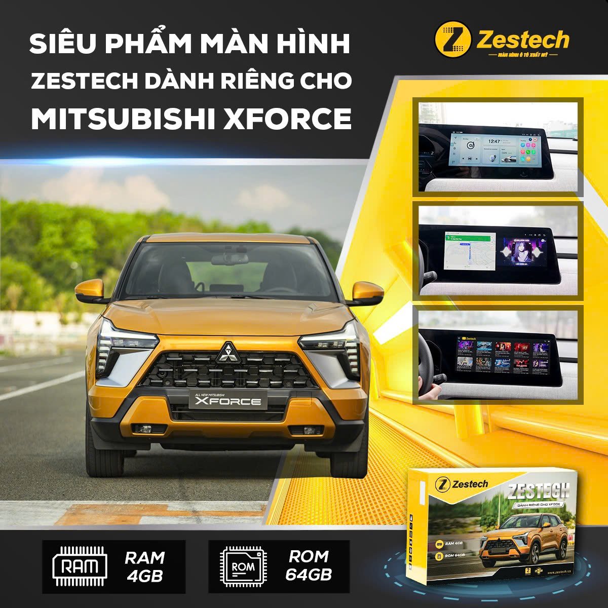 Man-hinh-Androi-danh-rieng-cho-xe-Mitsubishi-Xforce-ta-Hai-Duong