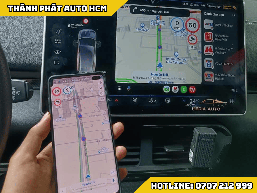Cài Key VietMap Live Tại Quận Gò Vấp Chính Hãng