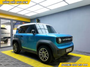 Cảm Nhận Sau Khi Dán Phim Cách Nhiệt Cho Kính Lái VF3