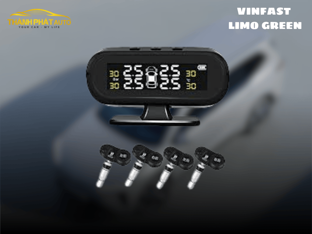 Lắp Cảm Biến Áp Suất Lốp Cho VinFast Limo Green