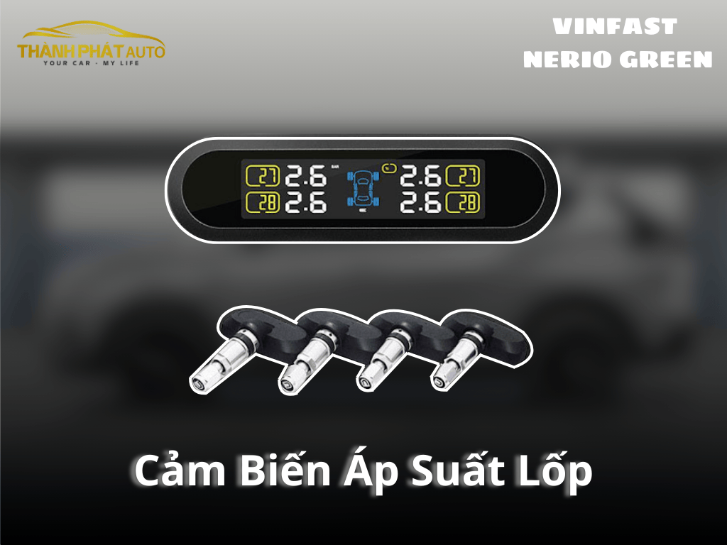 Lắp Cảm Biến Áp Suất Lốp Xe VinFast Nerio Green