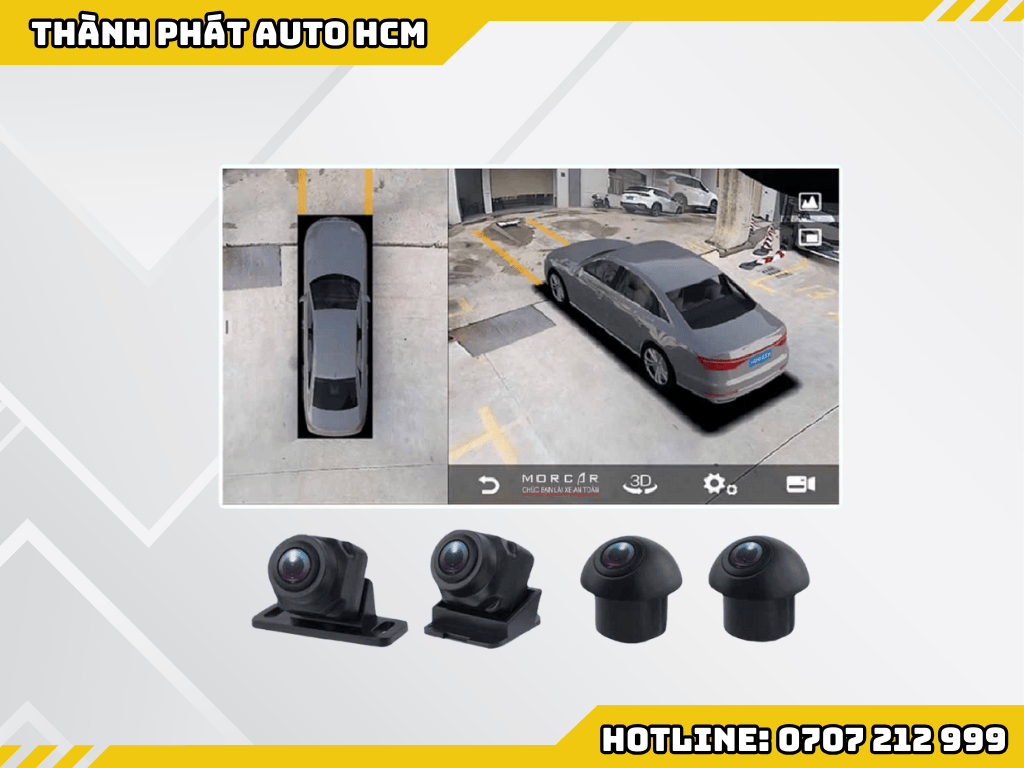 Lắp Camera 360 Độ Ô Tô Tại Quận Gò Vấp