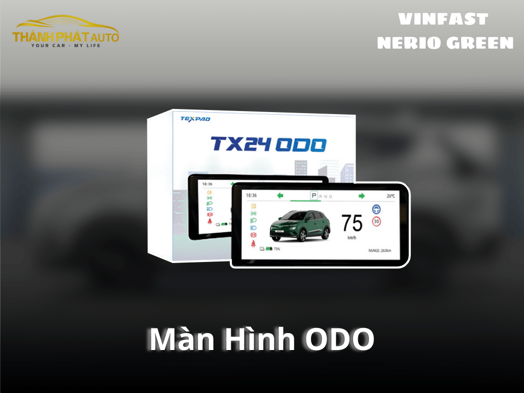 Lắp Đặt Màn Hình ODO Cho VinFast Nerio Green