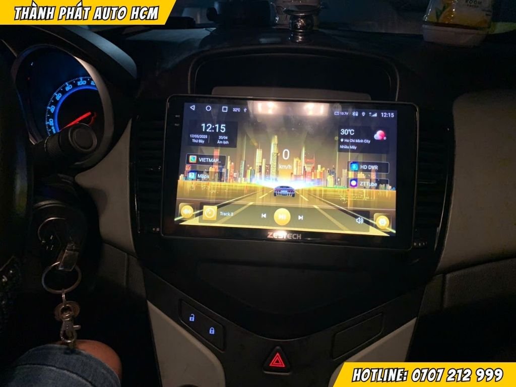 Màn hình Zestech Z18 cho xe Chevrolet